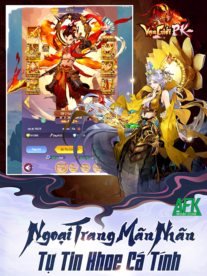 Game đấu tướng rảnh tay Vạn Giới PK cập bến thị trường Việt Nam 1