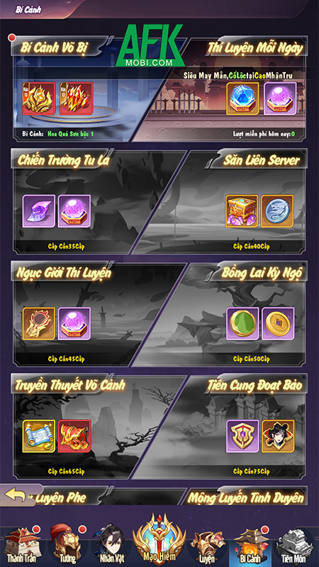 Vạn Giới PK: Nơi hội tụ anh hùng hào kiệt đến từ nhiều bộ tiểu thuyết Trung Hoa nổi tiếng 5