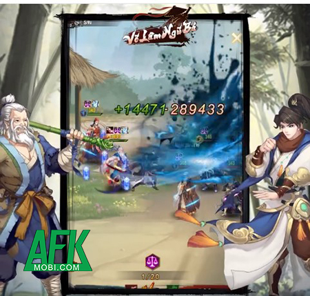 Võ Lâm Ngũ Bá RPG Idle - Game nhập vai đấu tướng chủ đề kiếm hiệp Kim Dung dễ chơi dễ nghiện 3