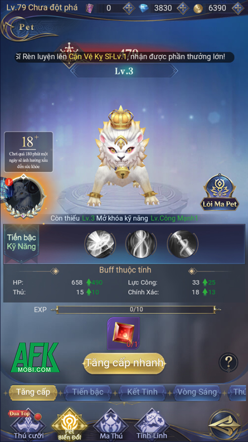 Trải nghiệm Võ Thần Kỳ Tích - Game nhập vai rảnh tay chơi giết thời gian cũng được! 2 Trải nghiệm Võ Thần Kỳ Tích - Game nhập vai rảnh tay chơi giết thời gian cũng được! 2