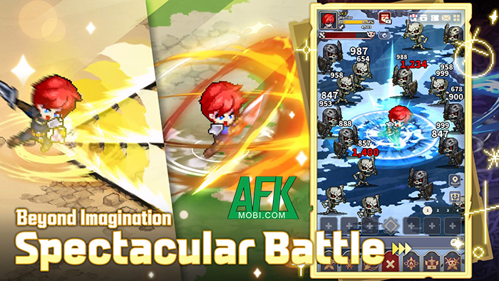 Warrior Raid : Idle RPG cho người chơi chuyển chức nghiệp liên tục 1