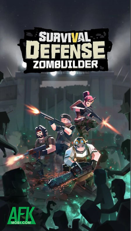 Zombuilder: Survival Defense - Duy trì cứ điểm trước làn sóng thây ma đang ập vào! 0