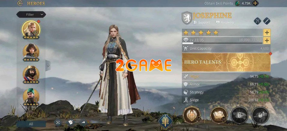 Dàn anh hùng trong game Age of Empires Mobile Dàn anh hùng trong game Age of Empires Mobile