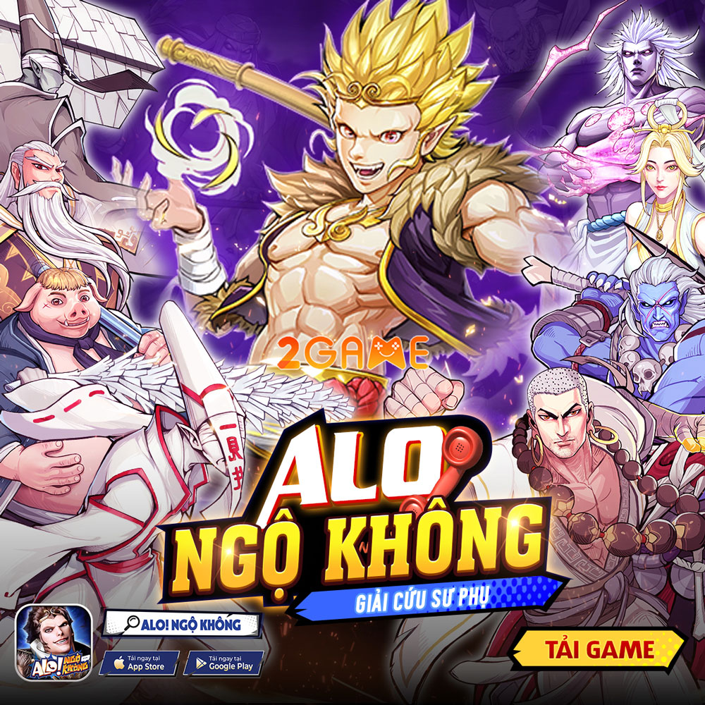 Siêu phẩm game chiến thuật màn hình dọc Alo Ngộ Không sắp cập bến làng game Việt alo ngo khong 1