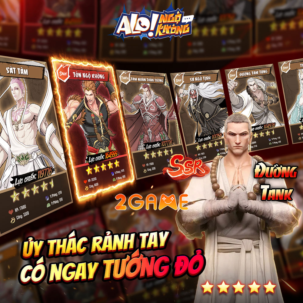 Tạo hình nhân vật Đường Tăng trong game Alo Ngộ Không