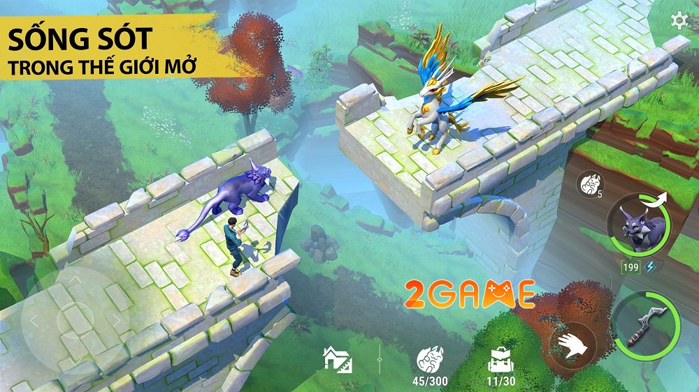 Amikin Survival: Anime RPG – Thế giới giả tưởng nơi phép thuật là có thật amikinsurvivalanimerpg 3