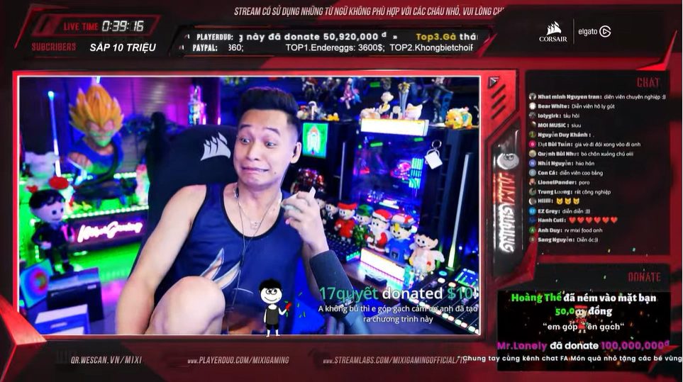 Độ Mixi vỡ òa khi được fan donate 100 triệu, chương trình “Góp gạch xây trường” có bước tiến lớn - Ảnh 2. Độ Mixi vỡ òa khi được fan donate 100 triệu, chương trình “Góp gạch xây trường” có bước tiến lớn - Ảnh 2.