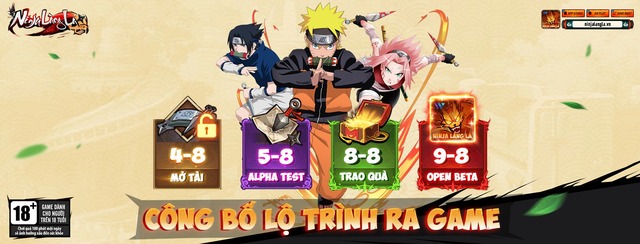 Ninja Làng Lá: Truyền Kỳ, game Naruto mới ấn định ngày ra mắt - Ảnh 1. Ninja Làng Lá: Truyền Kỳ, game Naruto mới ấn định ngày ra mắt - Ảnh 1.