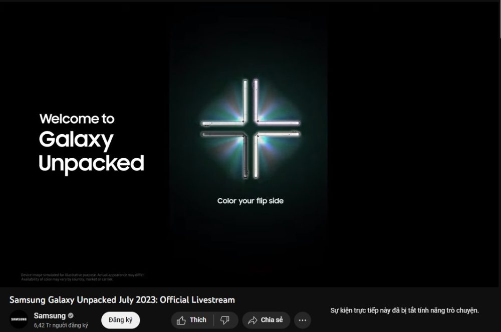 Tường thuật Samsung Galaxy Unpacked 2023: Hoàn chỉnh hệ sinh thái công nghệ đỉnh cao - Ảnh 6. Tường thuật Samsung Galaxy Unpacked 2023: Hoàn chỉnh hệ sinh thái công nghệ đỉnh cao - Ảnh 6.