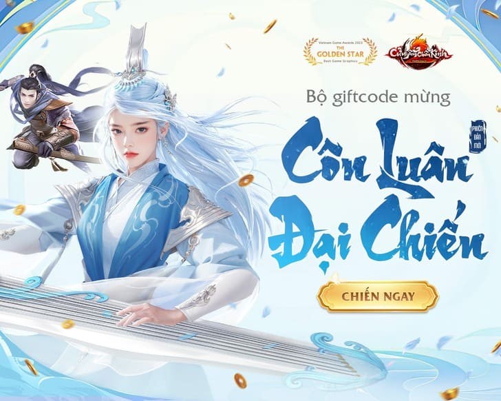 Cửu Âm Chân Kinh ra mắt siêu phiên bản Côn Luân Đại Chiến, tặng Giftcode khủng Cửu Âm Chân Kinh ra mắt siêu phiên bản Côn Luân Đại Chiến, tặng Giftcode khủng