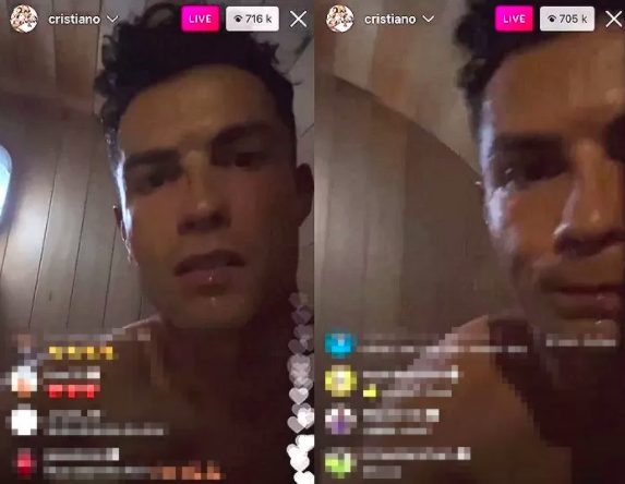 Không nói câu gì cũng hút hơn 400.000 người xem, Ronaldo đã làm gì trong buổi phát sóng trên Instagram? - Ảnh 1. Không nói câu gì cũng hút hơn 400.000 người xem, Ronaldo đã làm gì trong buổi phát sóng trên Instagram? - Ảnh 1.