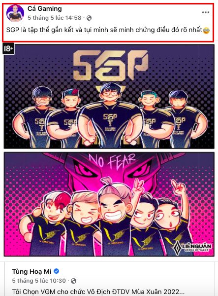 Lai Bâng “phản pháo” cực căng khi bị BLV triệu follow ý kiến đội hình của SGP chỉ là “những ngôi sao đơn lẻ” - Ảnh 4.