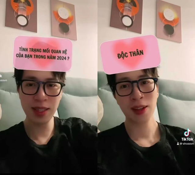 Dự báo tình cảm của streamer ViruSs trong năm 2024? - Ảnh 2. Dự báo tình cảm của streamer ViruSs trong năm 2024? - Ảnh 2.