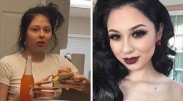 'Bóc trần' sự khác biệt hài hước giữa ảnh trên mạng và đời thực của hội sống ảo - Ảnh 3.