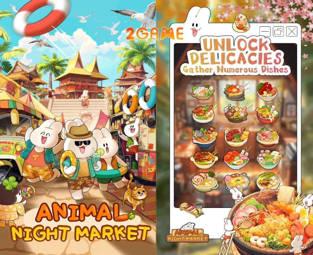 Animal Night Market – Game mô phỏng quản lý cực chill animal night market 2