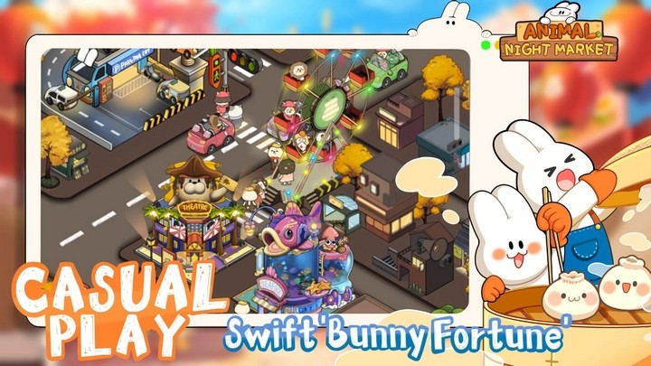 Animal Night Market: Tham gia chợ đêm nhộn nhịp trong thế giới động vật dễ thương Animal Night Market: Tham gia chợ đêm nhộn nhịp trong thế giới động vật dễ thương