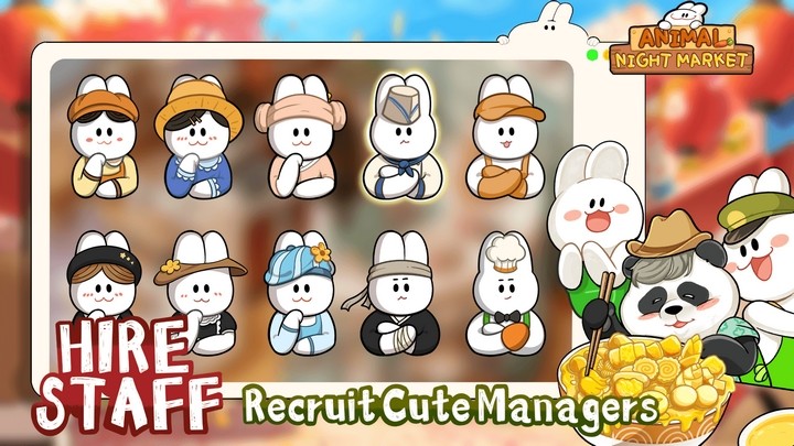 Animal Night Market: Tham gia chợ đêm nhộn nhịp trong thế giới động vật dễ thương Animal Night Market: Tham gia chợ đêm nhộn nhịp trong thế giới động vật dễ thương