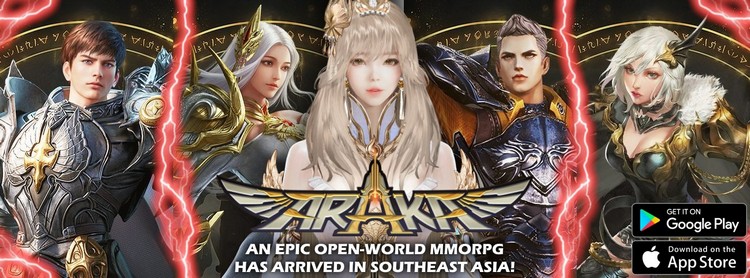 Araka - MMORPG trên mobile chính thức ra mắt tại khu vực Đông Nam Á araka 0