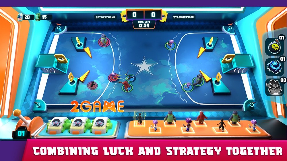 Arcado Champs – Tham gia các trận chiến hoành tráng để thoát khỏi cỗ máy arcade bị bỏ rơi arcadochamps 1