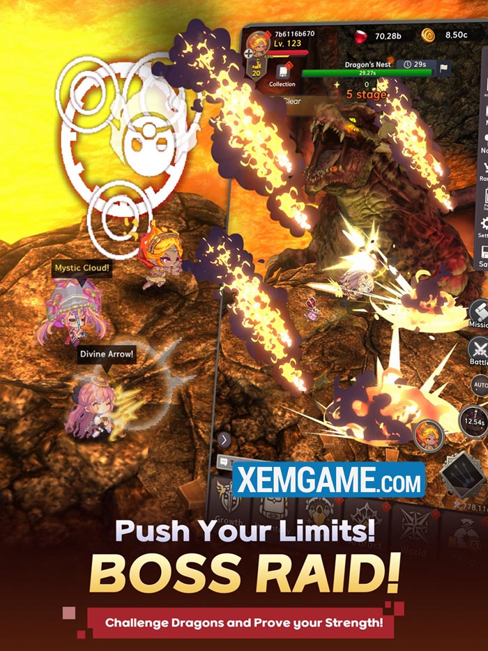 arcana-blade-4 Arcana Blade – game nhập vai idle khám phá hầm ngục arcana blade 4