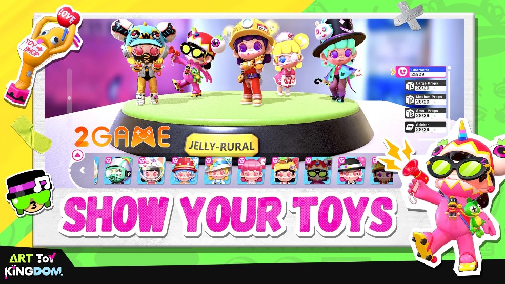 art-toy-kingdom-3 Art Toy Kingdom – Game match-3 theo phong cách đồ chơi cực xịn art toy kingdom 3