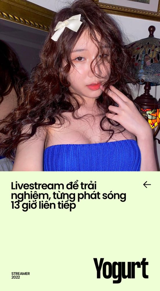 Yogurt: Nữ streamer có gia thế “khủng” với mong muốn truyền tải những thông điệp tích cực - Ảnh 3. Yogurt: Nữ streamer có gia thế “khủng” với mong muốn truyền tải những thông điệp tích cực - Ảnh 3.