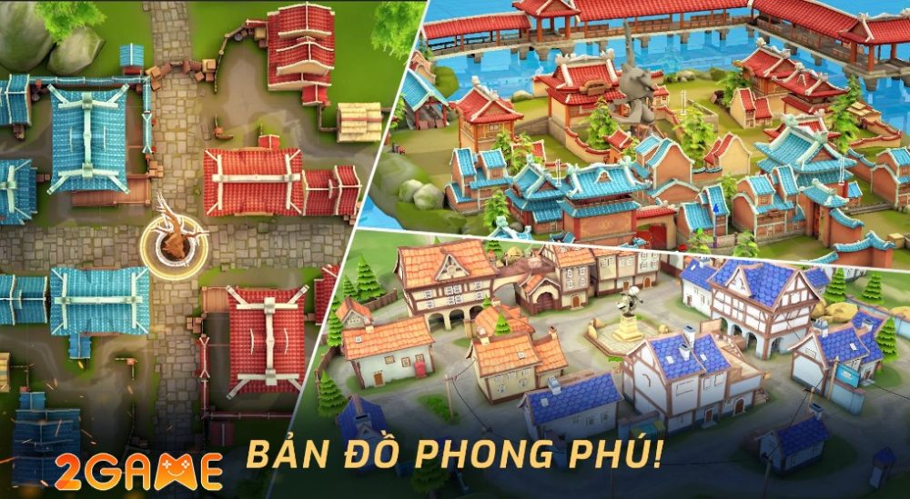 as-legends-2 Trở về tuổi thơ cùng những bản đồ quen thuộc trong As Legends: 5v5 Chibi TPS Game