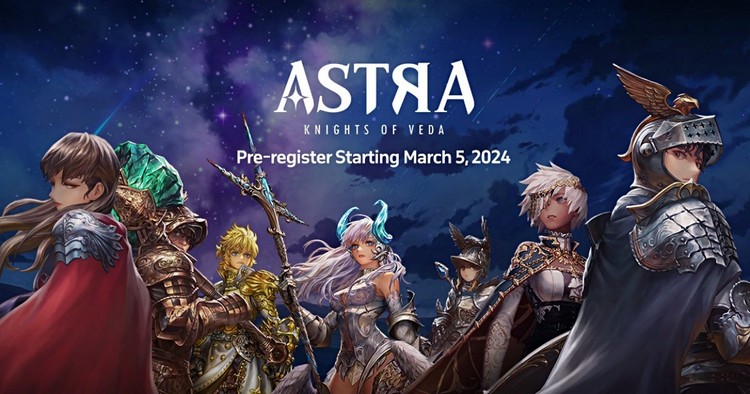 ASTRA: Knights of Veda - Game nhập vai hành động màn hình ngang mở tải sớm astra knights of veda