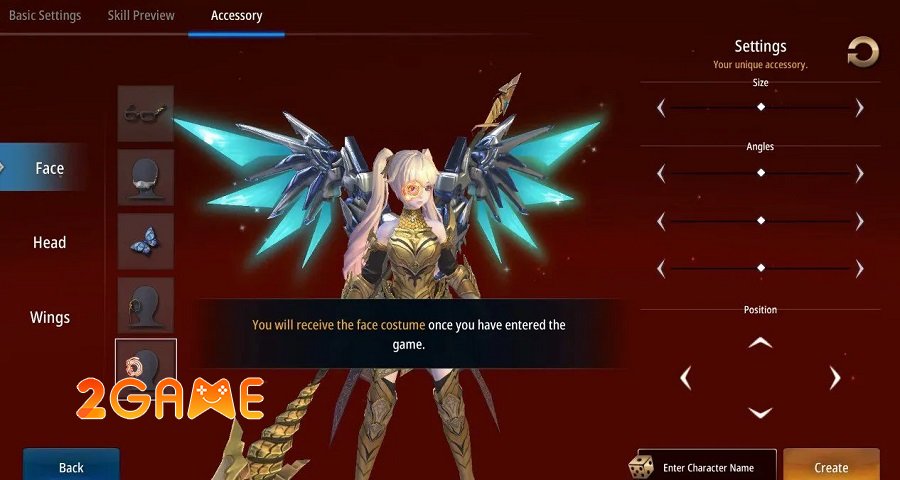 Game Aura Kingdom 2: Evolution Mobile cho tùy chỉnh nhân vật theo ý thích cá nhân