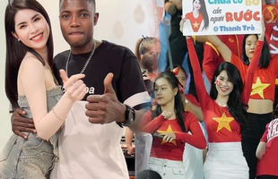 Chàng trai châu Phi sánh đôi bên "bóng hồng" nổi tiếng trên SVĐ Mỹ Đình, dáng chụp gây tranh cãi avatar1692319270149 169231927074342991238png