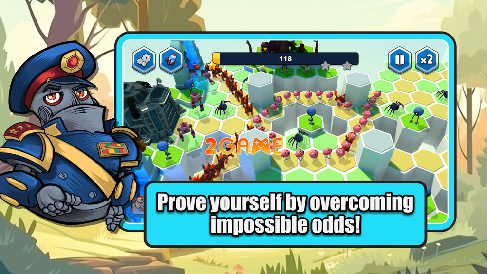 bad-bots-tower-defense-1 Bad Bots Tower Defense – Game thủ thành với tạo hình nhân vật vui nhộn hài hước bad bots tower defense 1