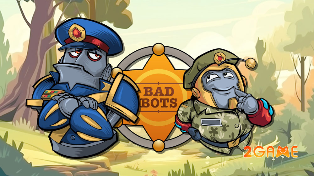 bad-bots-tower-defense-4 Bad Bots Tower Defense – Game thủ thành với tạo hình nhân vật vui nhộn hài hước bad bots tower defense 4