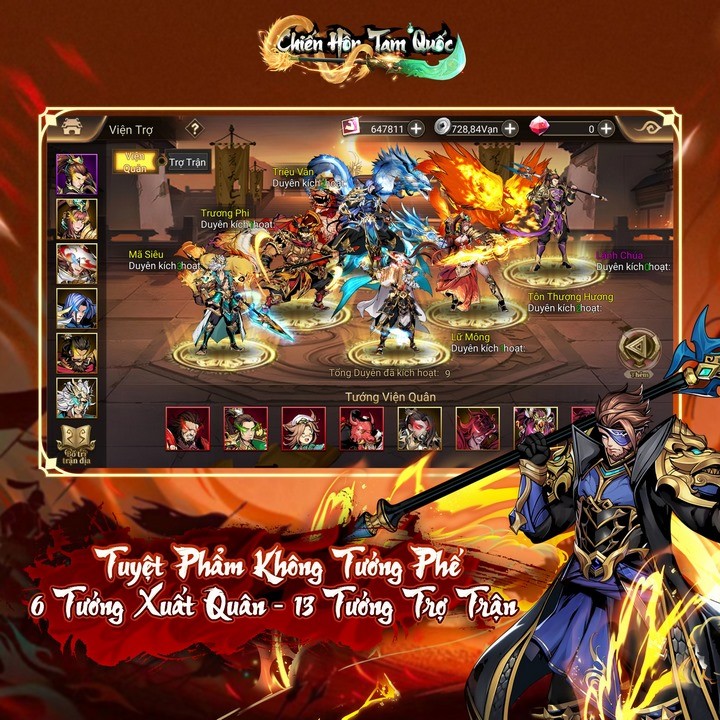 Chiến Hồn Tam Quốc: Thêm một tựa game đấu tướng hấp dẫn được NPH Gzone đưa về Việt Nam Chiến Hồn Tam Quốc: Game đấu tướng hấp dẫn được NPH Gzone đưa về Việt Nam