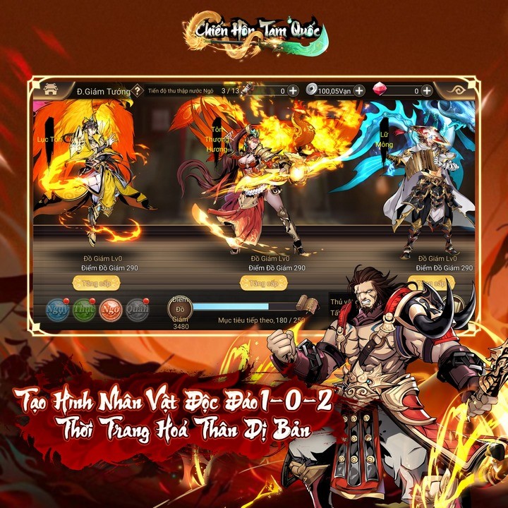 Chiến Hồn Tam Quốc: Game đấu tướng hấp dẫn được NPH Gzone đưa về Việt Nam Chiến Hồn Tam Quốc: Game đấu tướng hấp dẫn được NPH Gzone đưa về Việt Nam