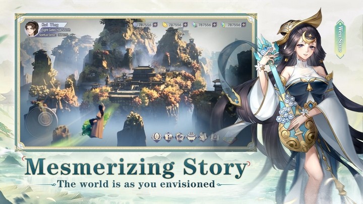 Mortal Saga: Game thẻ tướng chiến thuật tiên hiệp sở hữu đồ họa đẹp như tranh vẽ