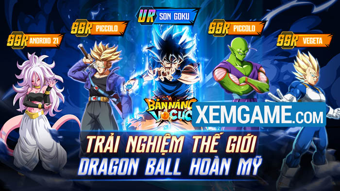 Dragon Ball bất ngờ sống lại trong tựa game mobile Bản Năng Vô Cực 3D sắp ra mắt ban nang vo cuc gioi thieu game 2