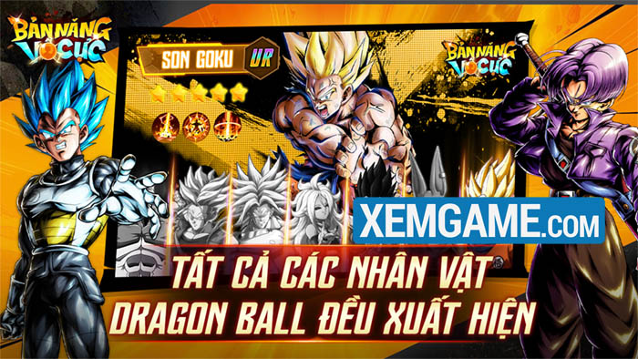 Dragon Ball bất ngờ sống lại trong tựa game mobile Bản Năng Vô Cực 3D sắp ra mắt ban nang vo cuc gioi thieu game 4
