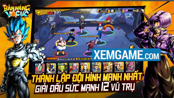 Dragon Ball bất ngờ sống lại trong tựa game mobile Bản Năng Vô Cực 3D sắp ra mắt ban nang vo cuc gioi thieu game 6