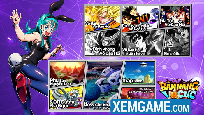 Dragon Ball bất ngờ sống lại trong tựa game mobile Bản Năng Vô Cực 3D sắp ra mắt ban nang vo cuc gioi thieu game 8