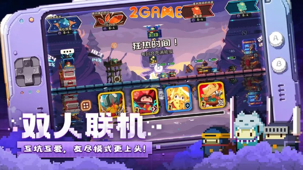 Game mobile Bang Bang Legion có lối chơi vô cùng độc đáo cùng đồ họa pixel