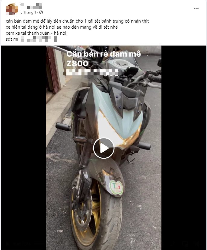 Đạo nhái game của VNG, mời cả nữ streamer nổi tiếng làm đại sứ, giờ Fanpage đi bán xe máy lấy tiền tiêu Tết - Ảnh 2.