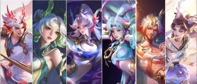 Phát hiện nhiều “đại gia” đã sưu tập trọn vẹn 7 trang phục Tết Liên Quân với mức giá “cắt cổ” - Ảnh 1.