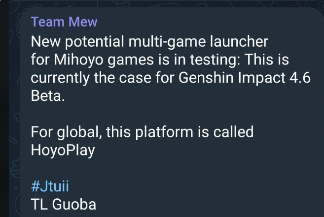 Rộ tin đồn miHoYo đang “rục rịch” phát triển một nền tảng riêng, gộp tất cả các bom tấn về chung một cilent- Ảnh 1. Rộ tin đồn miHoYo đang “rục rịch” phát triển một nền tảng riêng, gộp tất cả các bom tấn về chung một cilent- Ảnh 1.