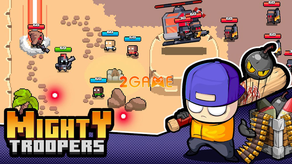 Gameplay hấp dẫn của game hành động Battle of Mighty Troopers Gameplay hấp dẫn của game hành động Battle of Mighty Troopers