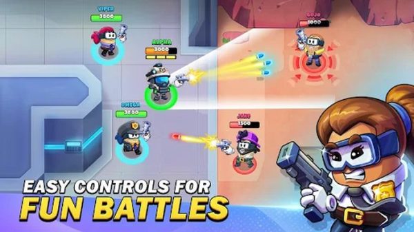 Battle Stars 3v3 Multiplayer Tựa game hành động chiến thuật mở đăng ký trước trên Mobile battle stars 3png