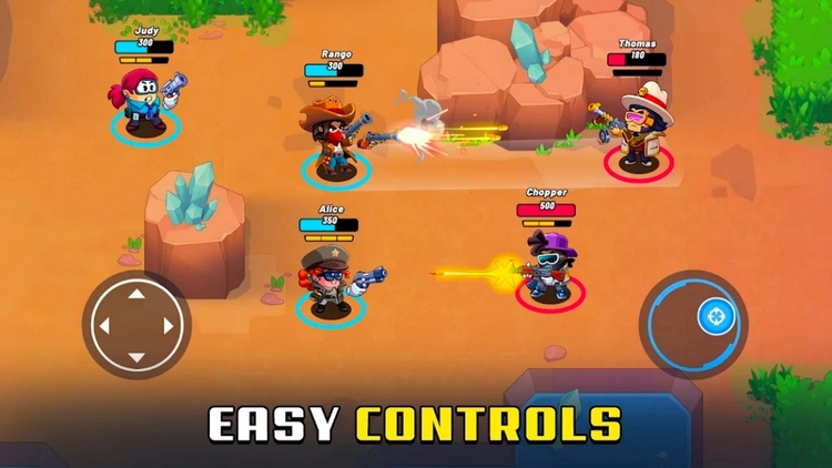 battle-stars-4 Battle Stars - Game bắn súng hành động 4v4 mở Đăng ký trước trên mobile battle stars 4