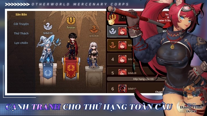 Biệt Đội Đánh Thuê Dị Giới cho game thủ bổ sung thêm vợ ảo “mờ lem” vào bộ sưu tập