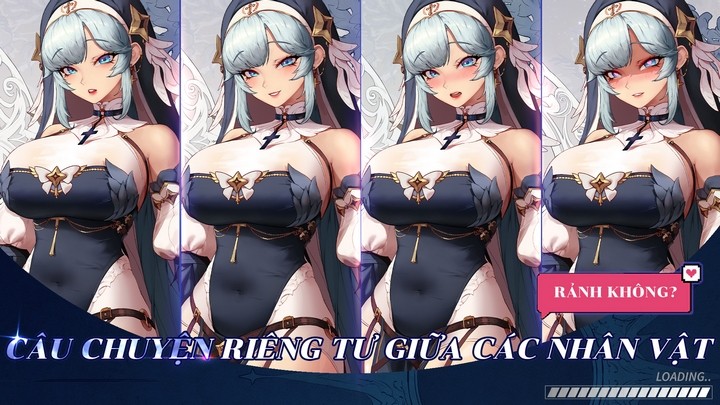 Biệt Đội Đánh Thuê Dị Giới cho game thủ bổ sung thêm vợ ảo “mờ lem” vào bộ sưu tập