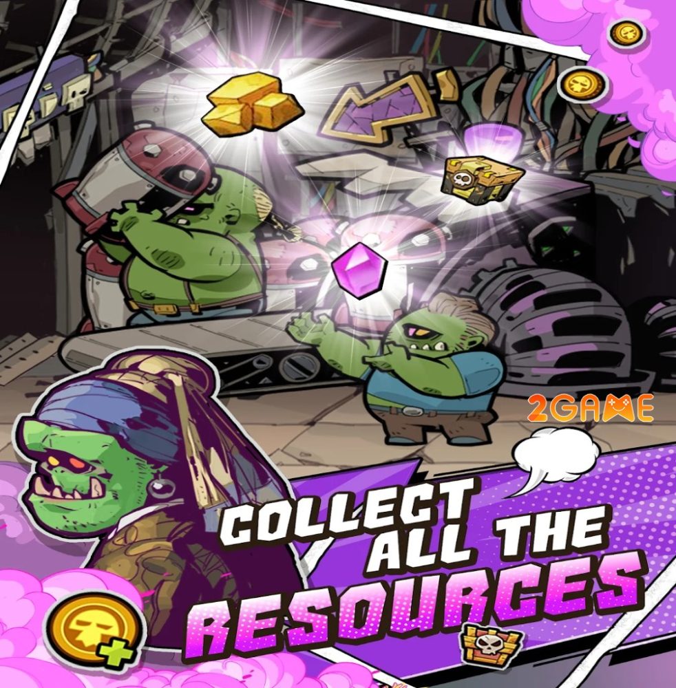 Hóa thân thành Orc trong game BIG BOOM – ORKS’ MOVING CASTLE big boom 2