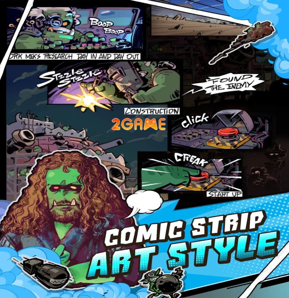 Hóa thân thành Orc trong game BIG BOOM – ORKS’ MOVING CASTLE big boom 4